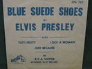 Elvis Presley EPA-747 Blue Suede Shoes 1st EP Temporary Sleeve 1956 RARE