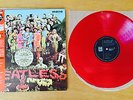 Beatles Sgt Pepper Red Vinyl Japan mono with Obi