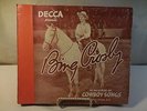 BING CROSBY COWBOY SONGS Decca Album A-550 (Blue Label complete) 78 RPM 6 record