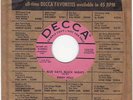 rare Buddy Holly 45 'Blue Days & Black Nights'  DECCA DJ COPY # 9-29854
