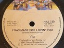 KISS 1979 RARE SOUTH AFRICA 45   I Was Made For Loving You / Hard Times Frehley