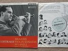 SAX 2388 BRAHMS VIOLIN SONATAS Nos 1&2 Igor Oistrakh