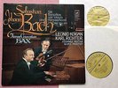 LEONID KOGAN & RICHTER   Bach Sonatas  ORIG Melodya Stereo RUS-1970s 2-LPs NM