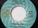 FANTASTIC FOUR-AS LONG AS I LIVE /TO SHARE YOUR LOVE-NORTHERN 45 on RIC TIC