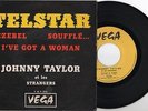 Johnny Taylor et les Strangers EP Original très rare Véga 2245