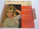 HENRI CROLLA & ANDRE HODEIR -  BRIGITTE BARDOT  RARE ESPAGNE EP 1960 