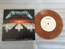 Metallica Master Of Puppets 7 Inch Vinyl Record Single Brown Marble France RARE