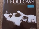 DISASTERPEACE IT FOLLOWS LP Soundtrack OST Split Blue Splatter Vinyl Horror Cult