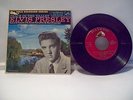 Very Rare Elvis Peace in the Valley EP Record with Rare Maroon label and PS