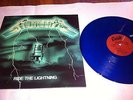 METALLICA RIDE THE LIGHTNING  BLUE  VINYL RECORD 12