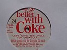rare 1960s Australian EMI Custom pressed Coke Coca Cola jingles record LOOK