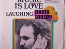 DAVID CROSBY: Music Is Love 45 (Germany, PS) Rock & Pop