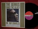 Ray Charles Genius Sings The Blues Atlantic LP Record MONO SIGND BILL STRICKLAND