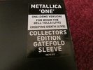METALLICA-.'ONE' COLLECTORS EDITION GATE FOLD COVER LP  1989 MADE IN UK