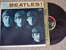 Meet The BEATLES Rock mono Original RECORD LP VG