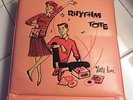 50'S ROCKABILLY 45 RHYTHM TOTE RECORD HOLDER PINK DATE LINE