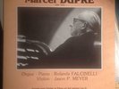 RARE ROLANDE FALCINELL MARCEL DUPRE ORGAN PRIVATE LP jason p meyer violin nm
