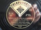 8x 78rpm EUGEN JOCHUM - BRUCKNER Symphony 4 - TELEFUNKEN 1939 TOP COPIES 