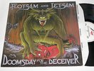 Flotsam and Jetsam Ex + Ex Doomsday Original Dutch Vinyl Inner Sleeve LP RR 9683