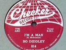 BO DIDDLEY i'm a man CHECKER #814 blues R&B rocker 78rpm EX