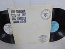 Jimi Hendrix   Live At The Los Angeles Forum 4-25-70   EX 2X Vinyl LP