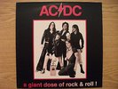AC/DC LP A GIANT DOSE OF ROCK & ROLL