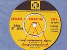 PAUL ST JOHN 'Flying Saucers have Landed' UK psych pop rock Pye demo
