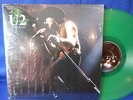 U2 LIVE IRELAND 87 GREEN VINYL  REPRESS EXC+