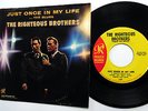RIGHTEOUS BROTHERS 45 Just Once In My Life PHILLES Pic SLV POP Vocal w3521