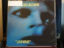 Rare David Bowie Janine Album on Fancy 1984 13 Track LP 33RPM Vinyl EX Slv EX
