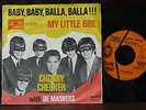 CHUBBY CHECKER & THE MASKERS Baby Balla DUTCH PS 45 SINGLE 7