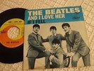 THE BEATLES  AND I LOVE HER/IF I FELL  CAPITOL 5235 W/PICTURE SLEEVE