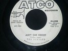 The Beatles Original 45 RPM Record Ain't She Sweet Atco 6308  VG