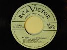 re  Elvis Presley 45 ep TV Guide Presents -4 track interview / blank  VG+ repro.