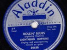 Lightning Hopkins 1948 78 RPM Shotgun Blues Aladdin 3063