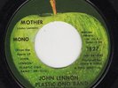 BEATLES 45 JOHN LENNON PLASTIC ONO BAND MOTHER APPLE WINCHESTER EAST COAST 1827