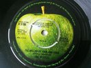3 ORIGINAL BEATLES APPLE SINGLES EXCELLENT CONDITION