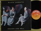 BLACK SABBATH, HEAVEN AND HELL, 1980 UK VERTIGO A//2 B//2 VERTIGO EX-/EX-