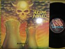 NUCLEAR ASSAULT, SURVIVE, LP 1988 UK 1ST PRESS A1/B1 EX-/EX-, INNER/SL  + PROMO