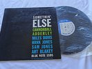LP Somethin' Else Cannonball Adderley Miles Davis Blue Note Chappell stamp USA