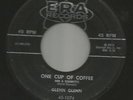 ROCKABILLY bw/ DOOWOP TEEN -GLEN GLENN-  ONE CUP OF COFFEE --HEAR BOTH- 1958 ERA