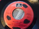 PAUL AND LINDA McCARTNEY Wild life Part 1 and 2. RARE VENEZUELA 45 Single Odeon