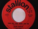 TRADE MARTIN: She Put The Hurt On Me / Son Of A Millionaire 45 (close to M-) ra