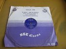 LAST 78 RPM BRAZIL MAYSA MATARAZZO 1962 CANÇAO AMOR MAIS TRISTE / MIL FLORES