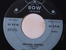 CHUCK-A-LUCKS: Heaven Knows / Chuck-a-luck 45 rare Vocal Groups