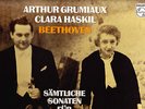 HASKIL / GRUMIAUX BEETHOVEN COMPL. SONATAS FOR VIOLIN AND PIANO LINEN BOX 4LP NM