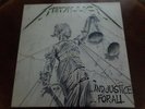 Metallica LP And justice for all UK Vertigo Press