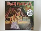 IRON MAIDEN Twilight Zone France promo juke box silver sticker French
