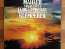 Mahler Symphony no. 2 Klemperer Ferrier 2xLP Box Set DECCA D264D 2