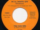 70s Soul 45 - BILEO You Can Win M.T.U.  Modern HEAR Grail